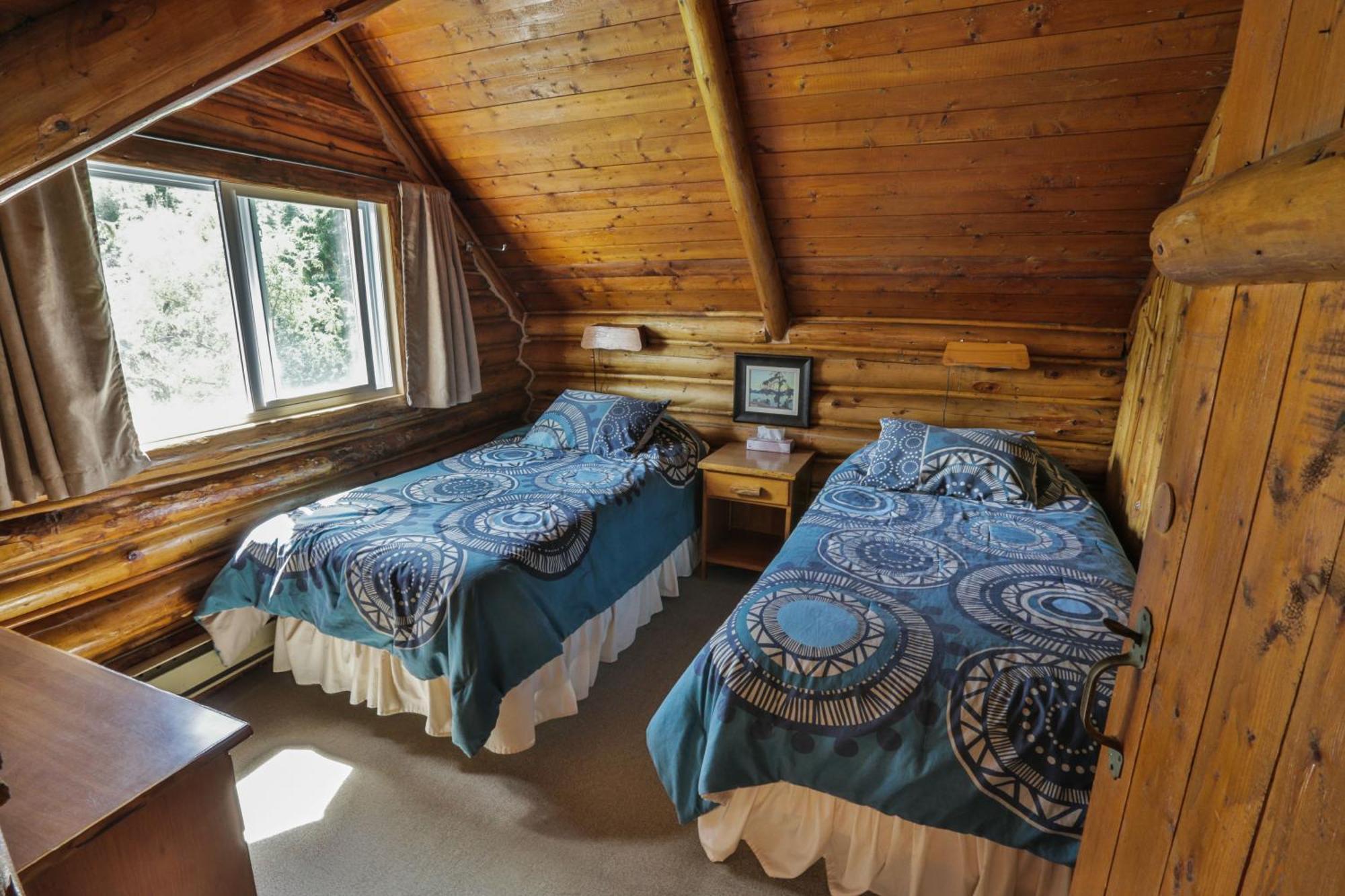 Kan-A-Mouche Pourvoirie Auberge Et Chalets Saint-Michel Værelse billede
